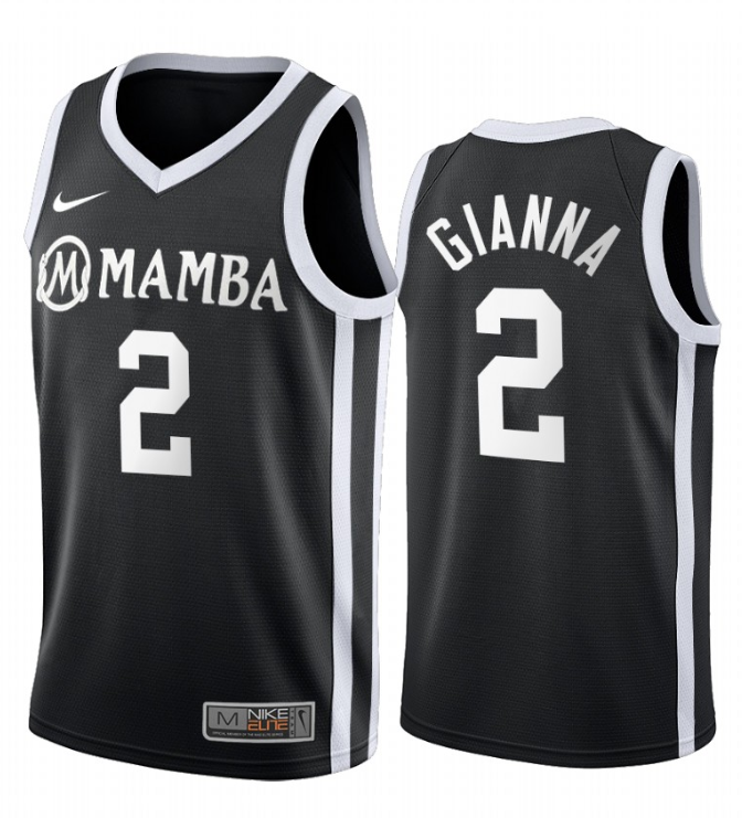 Men NCAA Mamba GIGI #2 Gianna black jerseys->more ncaa teams->NCAA Jersey